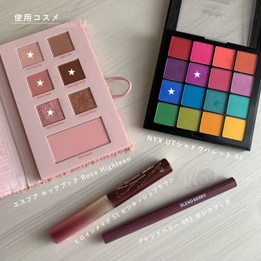 UT シャドウ パレット/NYX Professional Makeup/パウダーアイシャドウを使ったクチコミ（3枚目）