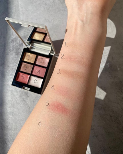 MY MIXED PALETTE 6色カスタムパレット 01 IN THE MOOD/MN/マルチパレットの画像