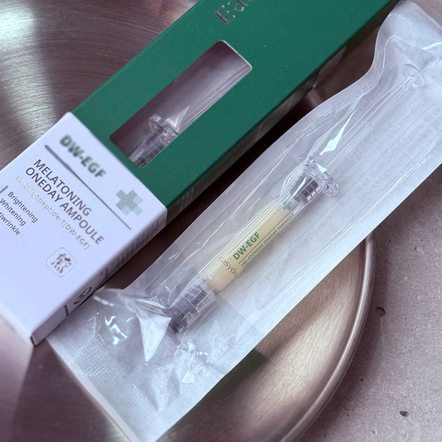 DW-EGFワンデイズアンプル/Easydew/美容液を使ったクチコミ(2枚目)