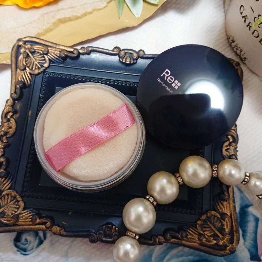 モイストクリアパウダーUV/Re dermalab/ルースパウダーを使ったクチコミ（3枚目）