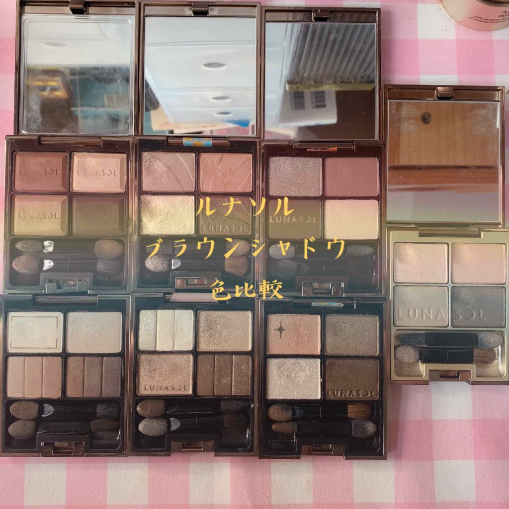 スキンモデリングアイズ/LUNASOL/アイシャドウパレットを使ったクチコミ(1枚目)