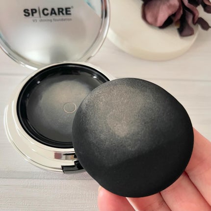 V3シャイニングファンデーション/SPICARE/クッションファンデーションを使ったクチコミ(7枚目)