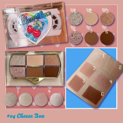 レトロマグネティック アイシャドウパレット/FlowerKnows/アイシャドウパレットを使ったクチコミ(4枚目)