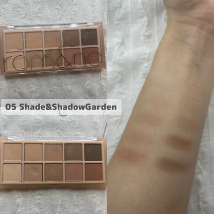 ベターザンパレット/rom&nd/アイシャドウパレットを使ったクチコミ(7枚目)