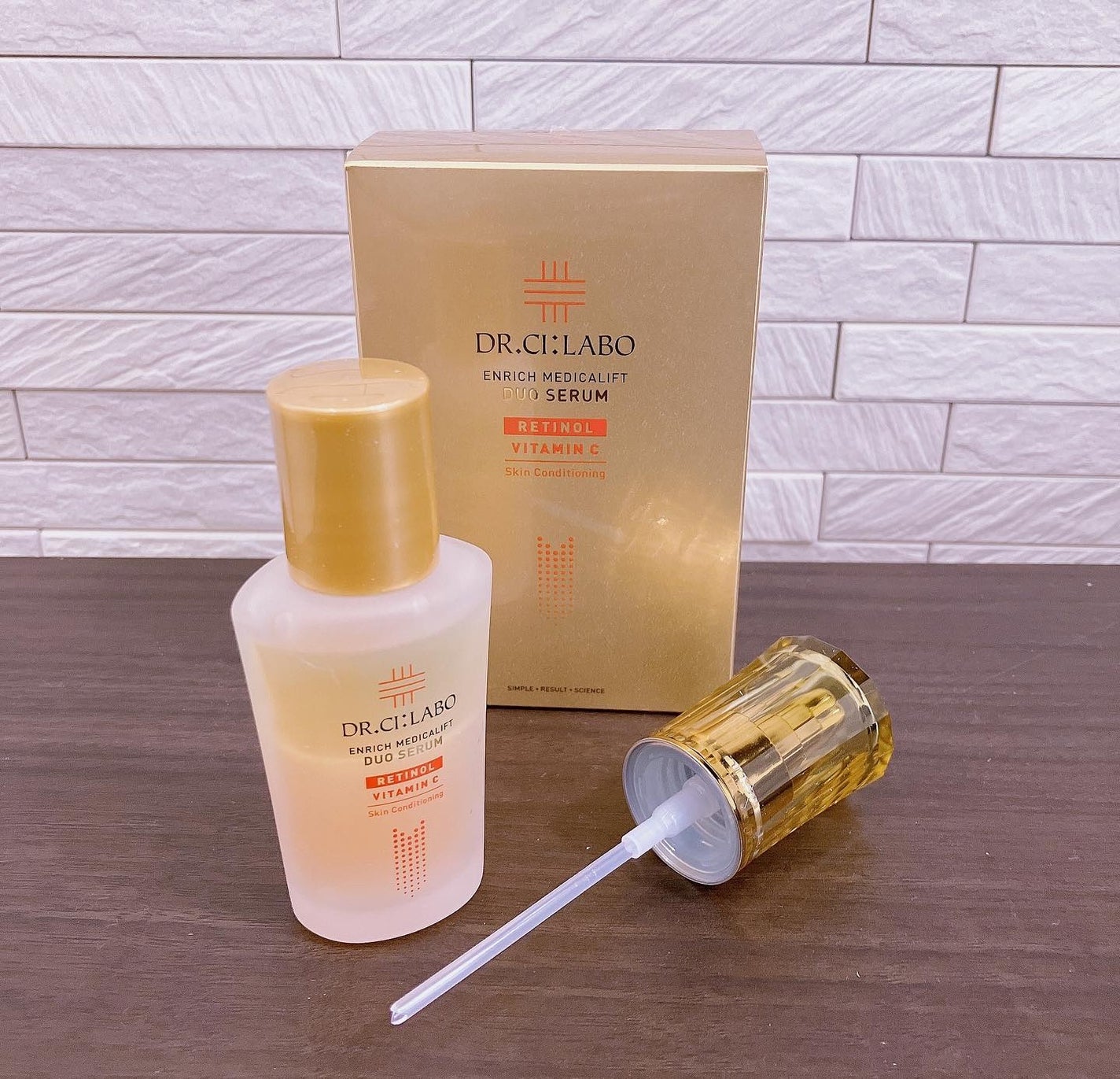 エンリッチ メディカリフト デュオセラム/ドクターシーラボⓇ/美容液を使ったクチコミ(4枚目)