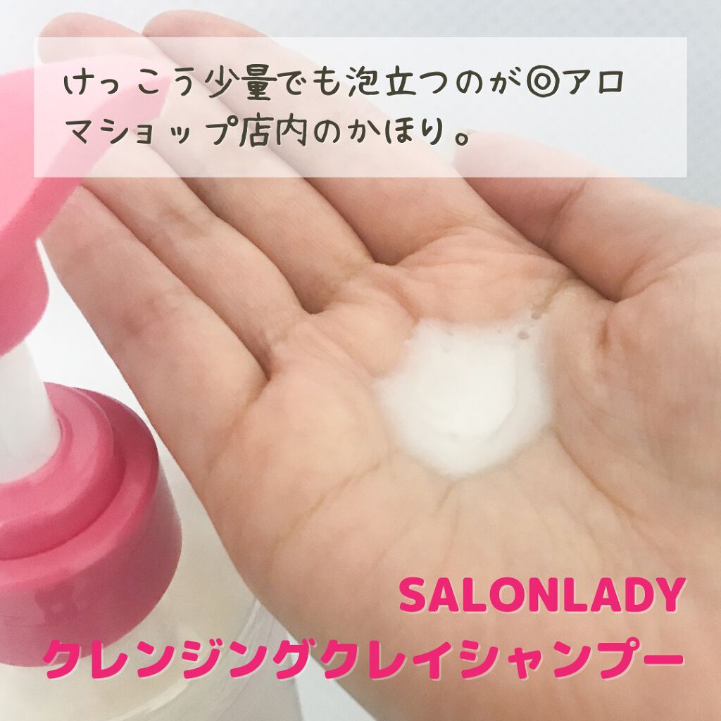 サロンレディ 密着ツヤぷるクレイヘアマスク/SALON LADY/ヘアマスク・ヘアパックを使ったクチコミ（2枚目）