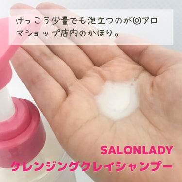 サロンレディ 密着ツヤぷるクレイヘアマスク/SALON LADY/洗い流すヘアトリートメントを使ったクチコミ（2枚目）
