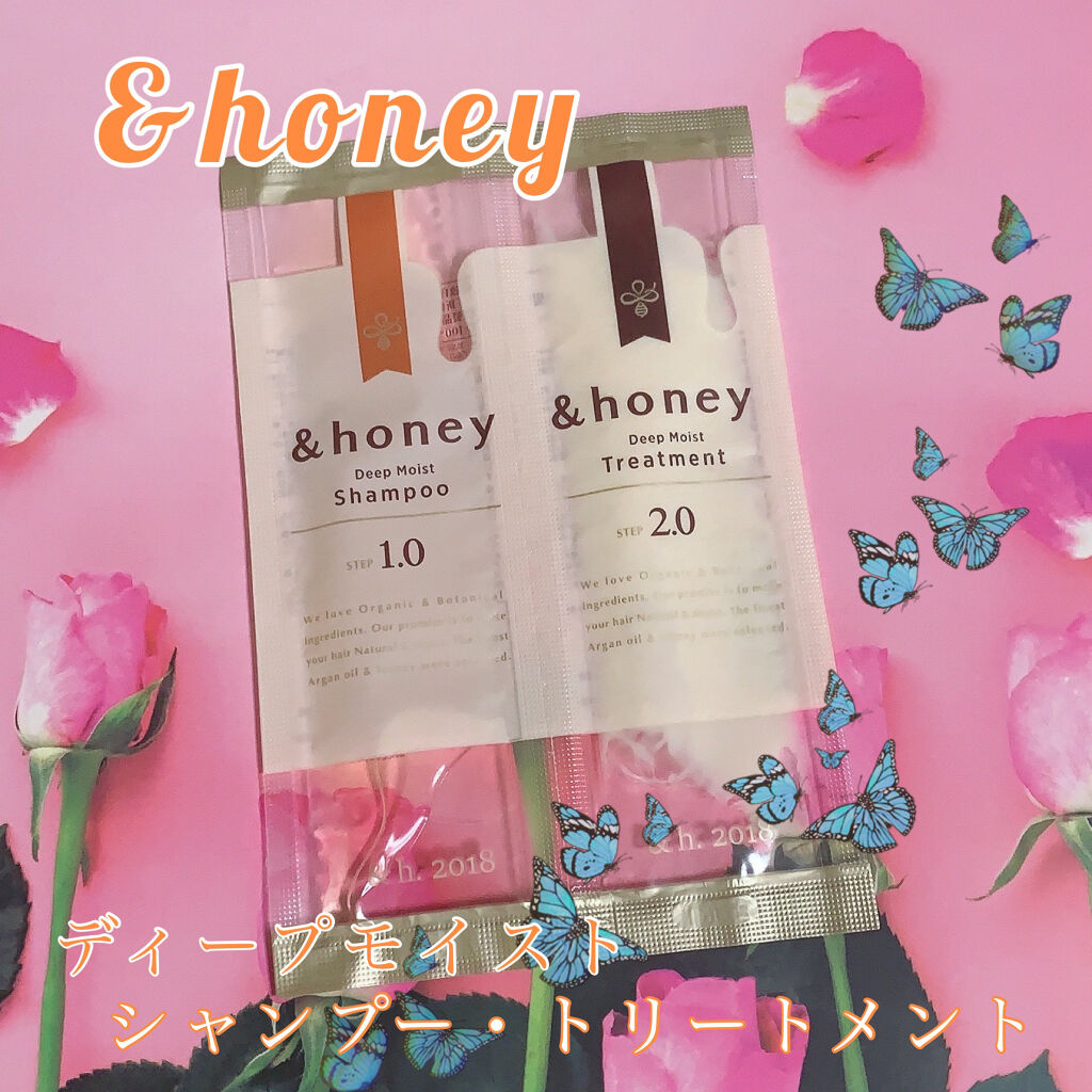 &honey Melty モイストリペア シャンプー1.0／モイストリペア ヘアトリートメント2.0/&honey/市販シャンプーを使ったクチコミ（2枚目）