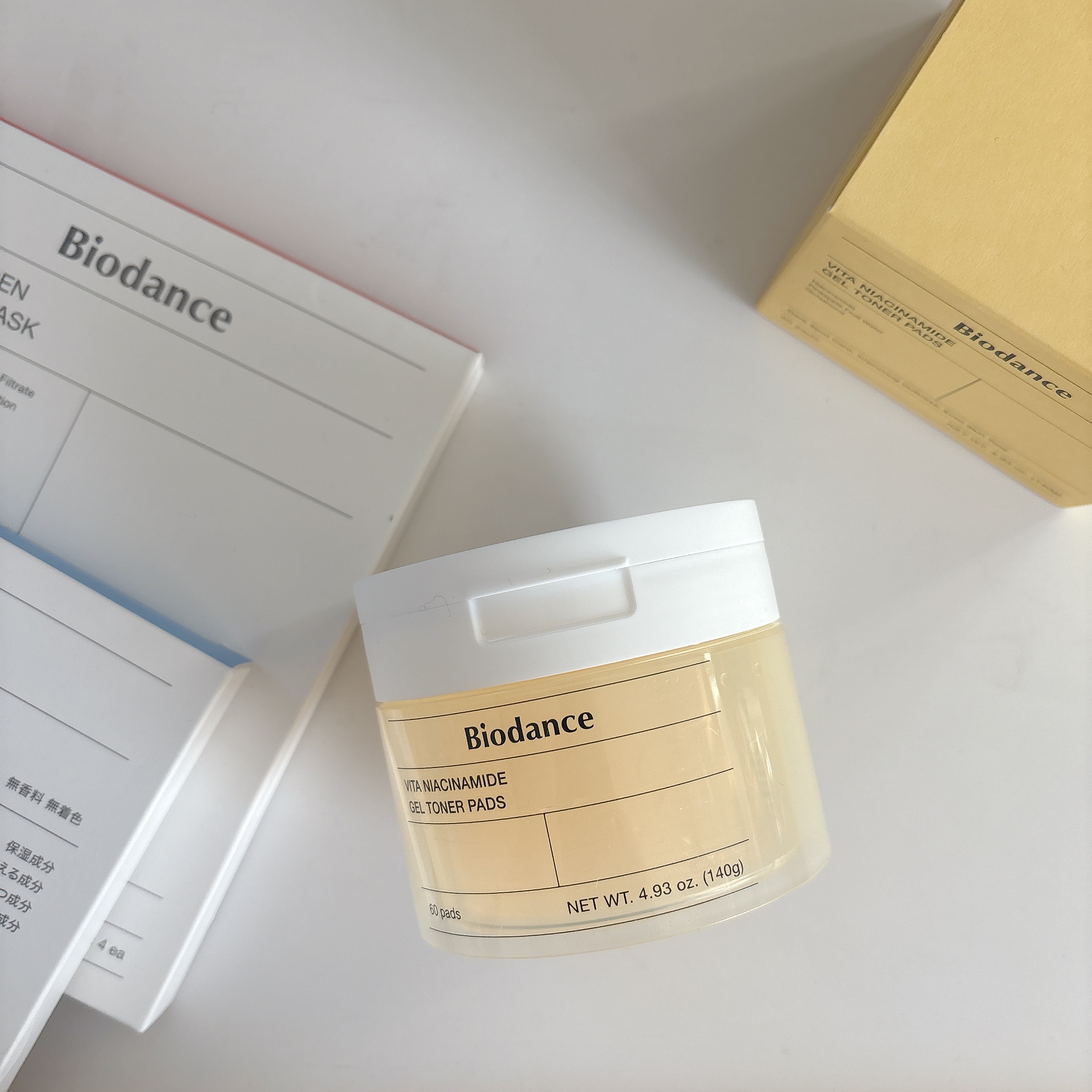 ビタナイアシンアミドゲルトナーパッド/Biodance/シートマスク・パックを使ったクチコミ（1枚目）