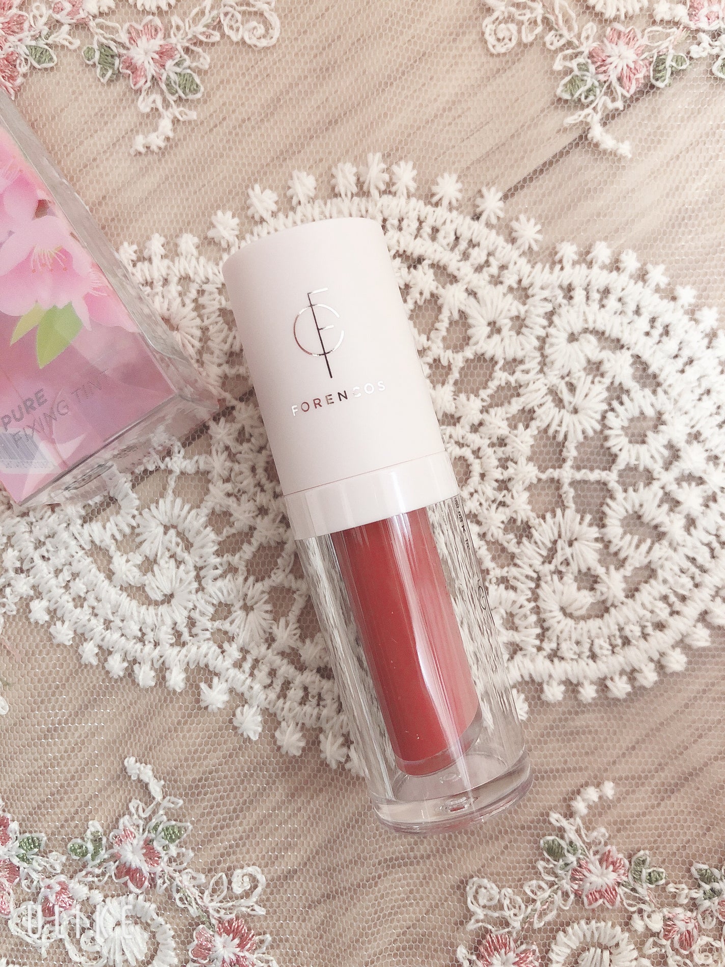 ピュア フィクシング ティント/フォレンコス/リップティントを使ったクチコミ(2枚目)