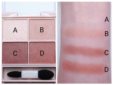 シルキースフレアイズ(マットタイプ)/キャンメイク/アイシャドウパレットを使ったクチコミ(2枚目)