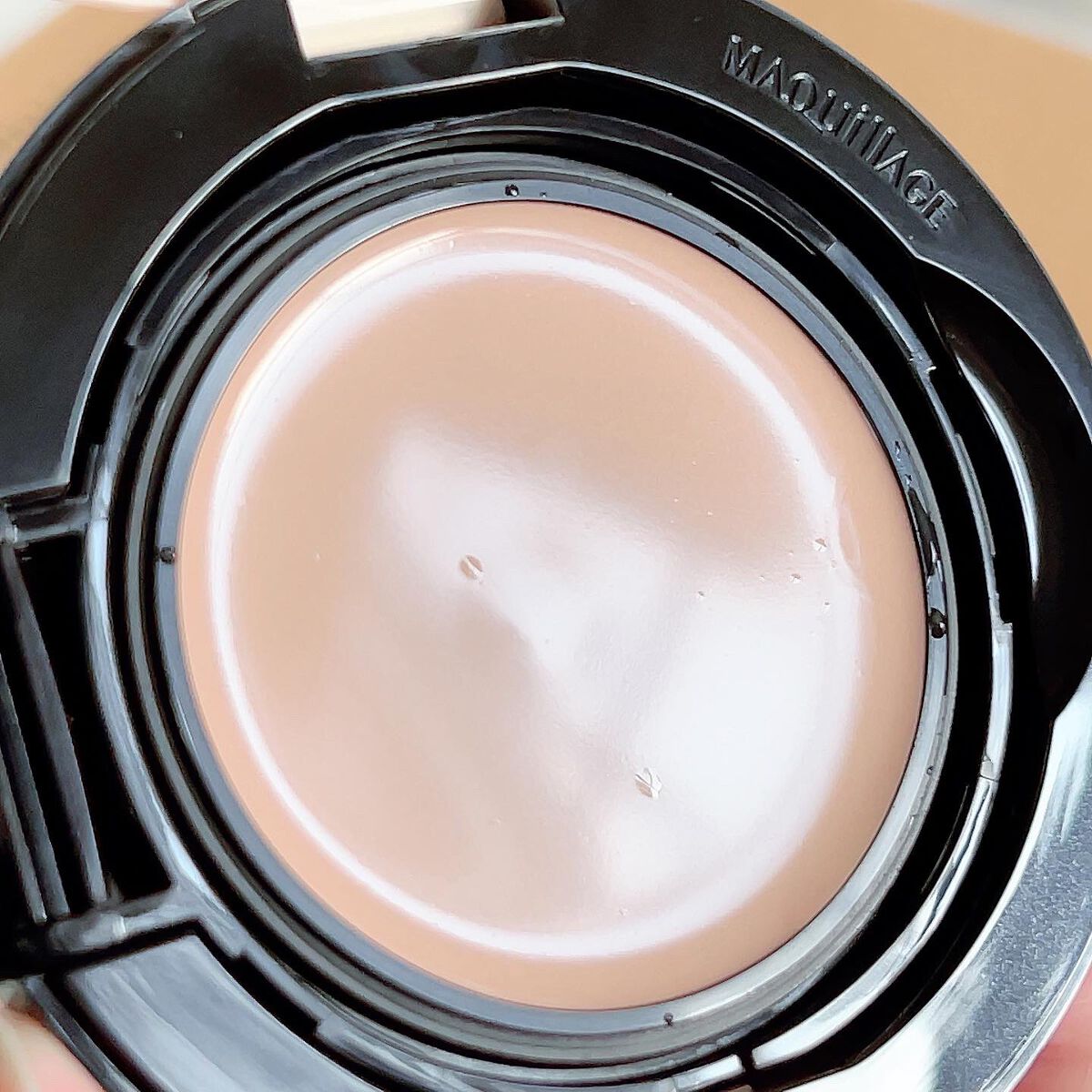 ドラマティッククッションジェリー/マキアージュ/クッションファンデーションを使ったクチコミ(4枚目)