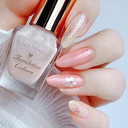 カラフルネイルズ/キャンメイク/マニキュアを使ったクチコミ(5枚目)