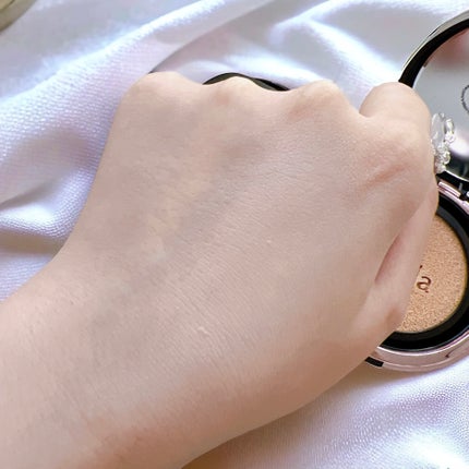 フコセンテラセラム イン クッション/ovalla/クッションファンデーションを使ったクチコミ(5枚目)