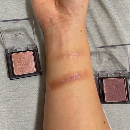 シアー グリッターアイズ/KiSS/単色アイシャドウを使ったクチコミ(2枚目)