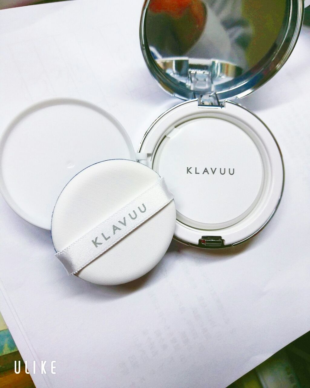 ブルーパールマリンコラーゲンアクアクッション/KLAVUU/クッションファンデーションを使ったクチコミ(3枚目)