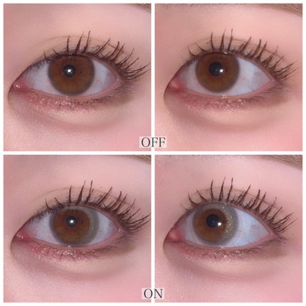 ヌンムルグレー/LENSME/カラーコンタクトレンズを使ったクチコミ(2枚目)