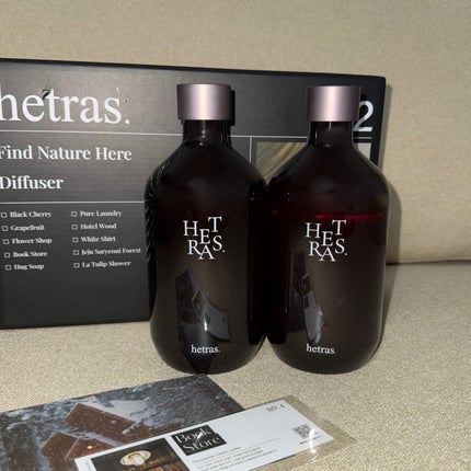 プレミアムディフューザー/hetras/ルームフレグランスを使ったクチコミ(2枚目)