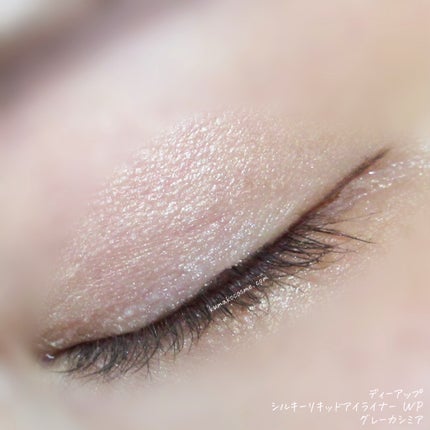 シルキーリキッドアイライナーWP/D-UP/リキッドアイライナーを使ったクチコミ(8枚目)