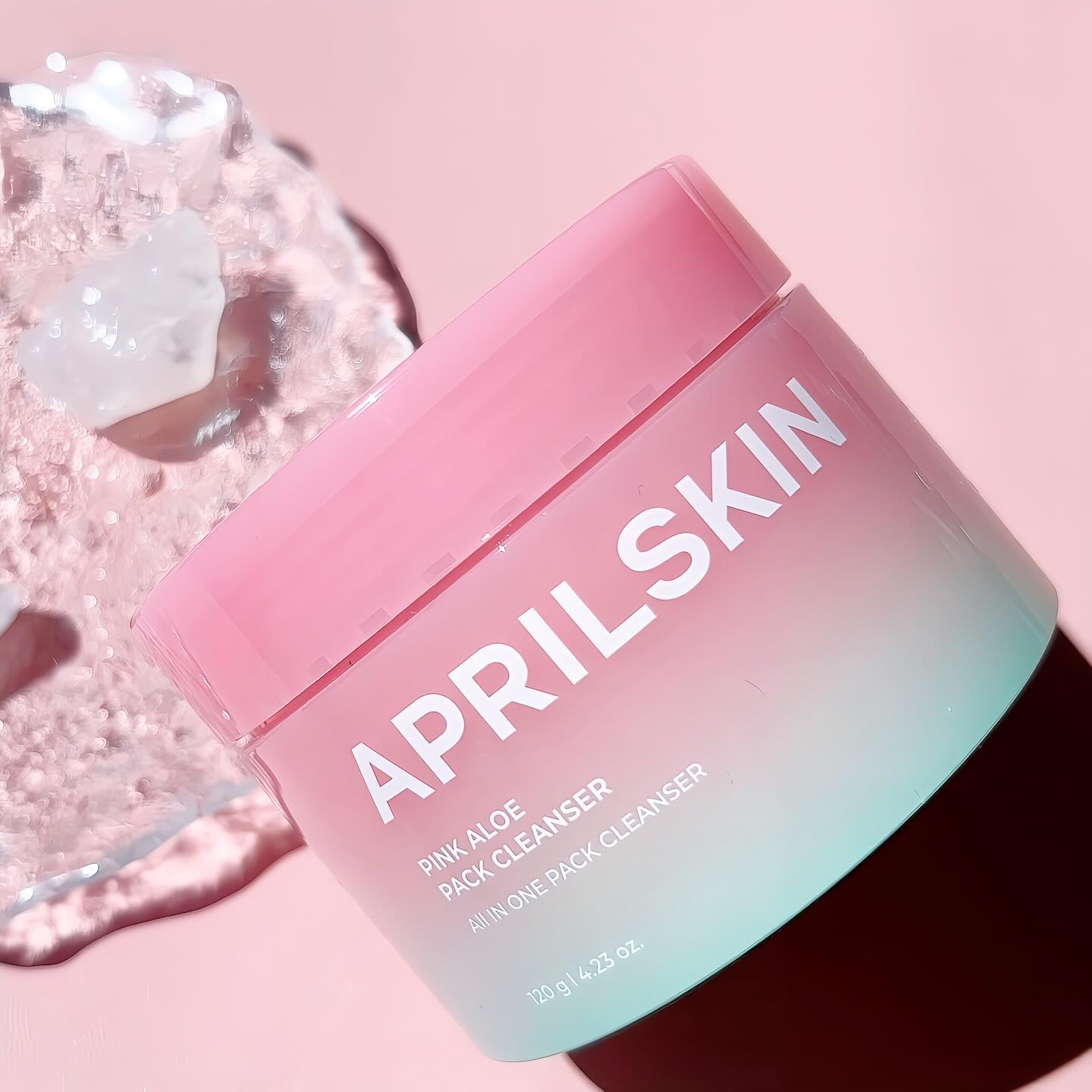 ピンクアロエメレンゲクレンザー/APRILSKIN/その他洗顔料を使ったクチコミ（1枚目）