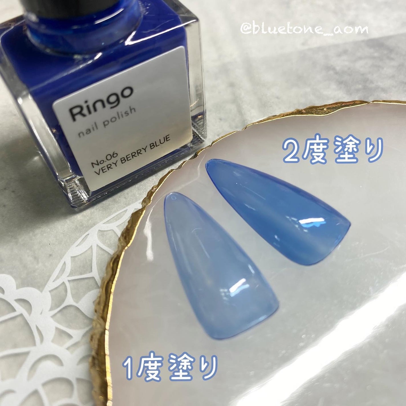 Ringo nailpolish /Ringo/マニキュアを使ったクチコミ(4枚目)
