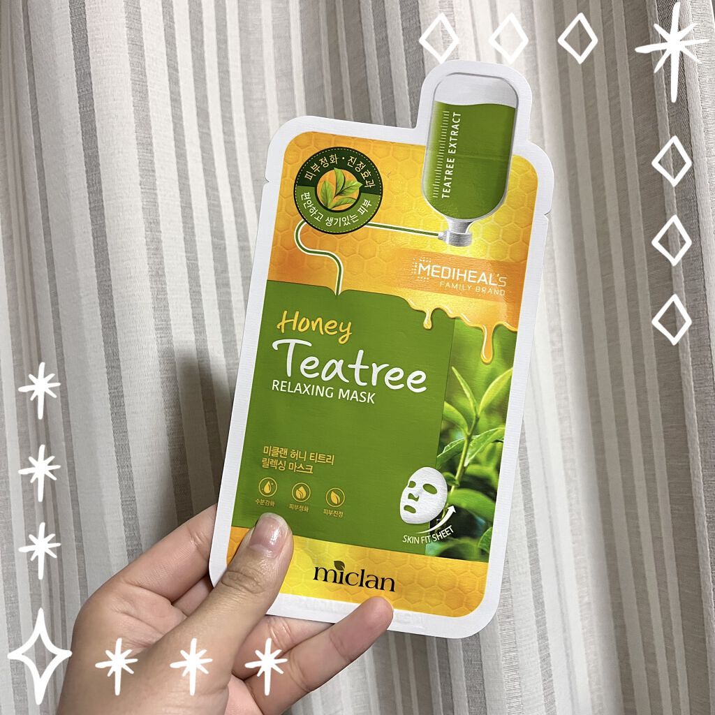 ハニーティーツリー リラクシングマスク/MEDIHEAL/シートマスク・パックを使ったクチコミ（1枚目）