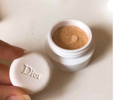 スノー ブルーム パーフェクト クッション SPF50／PA+++/Dior/クッションファンデーションを使ったクチコミ（3枚目）