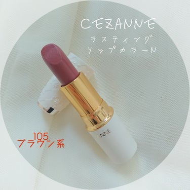 ラスティング リップカラーN/CEZANNE/口紅を使ったクチコミ（1枚目）