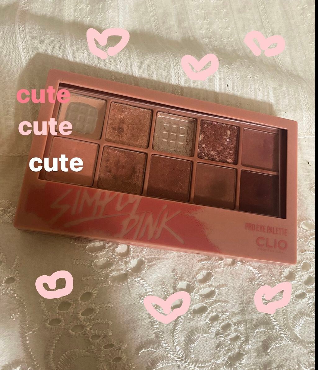 プロ アイ パレット/CLIO/アイシャドウパレットを使ったクチコミ(1枚目)