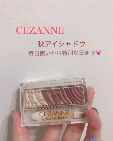 トーンアップアイシャドウ/CEZANNE/アイシャドウパレットを使ったクチコミ（1枚目）