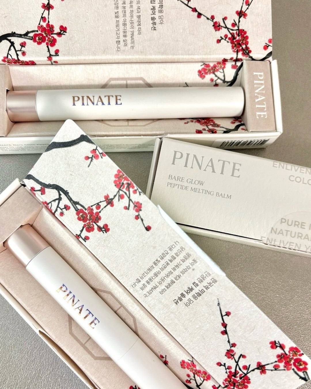 ベアグローペプチドメルティングバーム/PINATE/リップグロスを使ったクチコミ(2枚目)