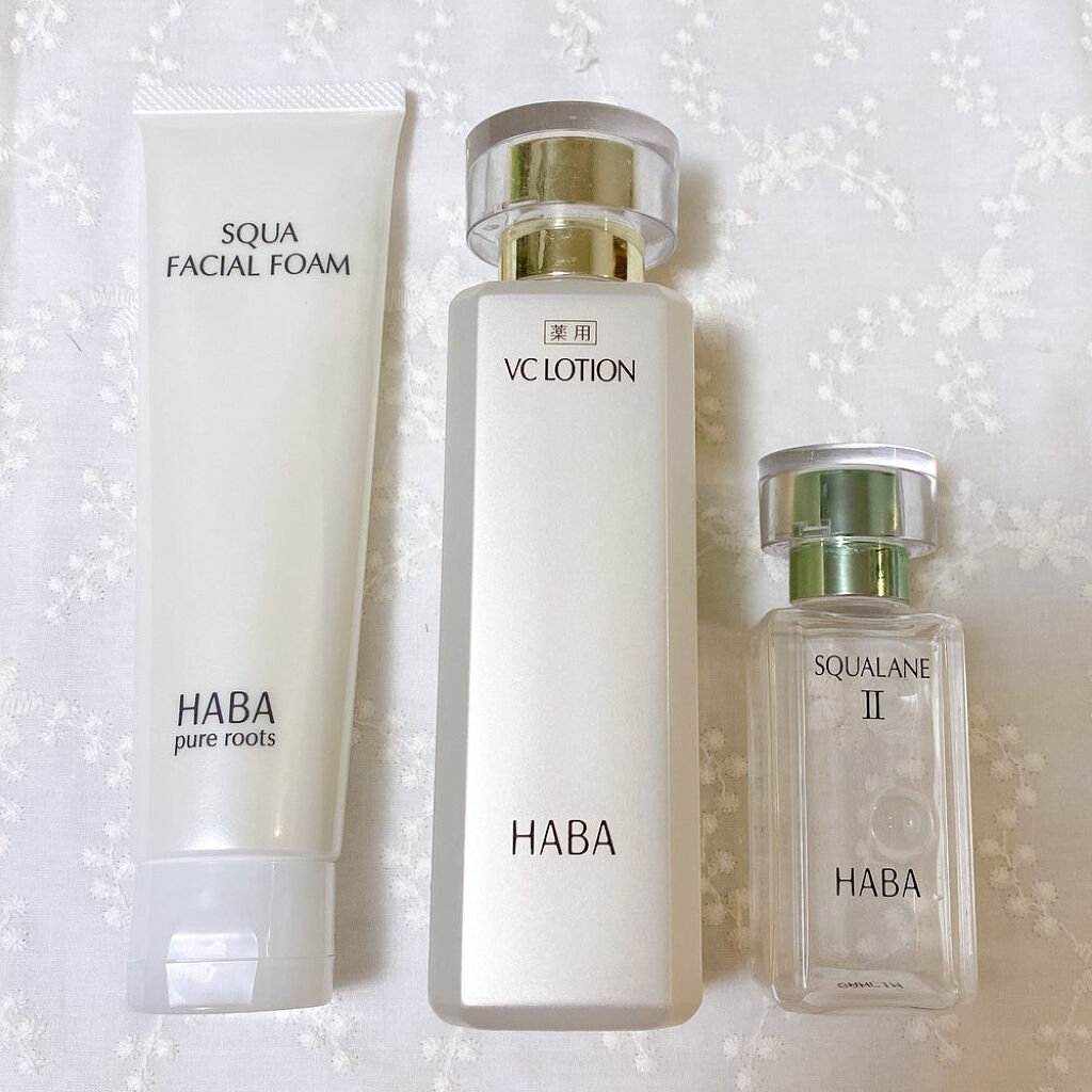 スクワフェイシャルフォーム/HABA/洗顔フォームを使ったクチコミ（1枚目）