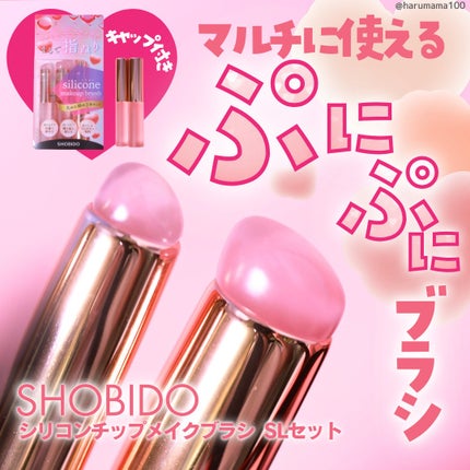 シリコンチップメイクブラシ/SHOBIDO/メイクブラシを使ったクチコミ(1枚目)