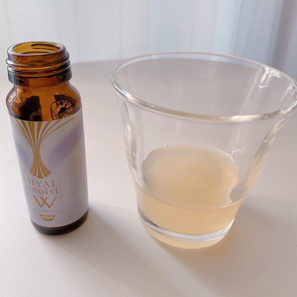 ヒアルモイスト W/日清食品/美容ドリンクを使ったクチコミ（3枚目）