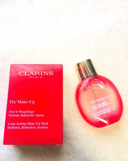 フィックス メイクアップ/CLARINS/ミスト状化粧水を使ったクチコミ(1枚目)