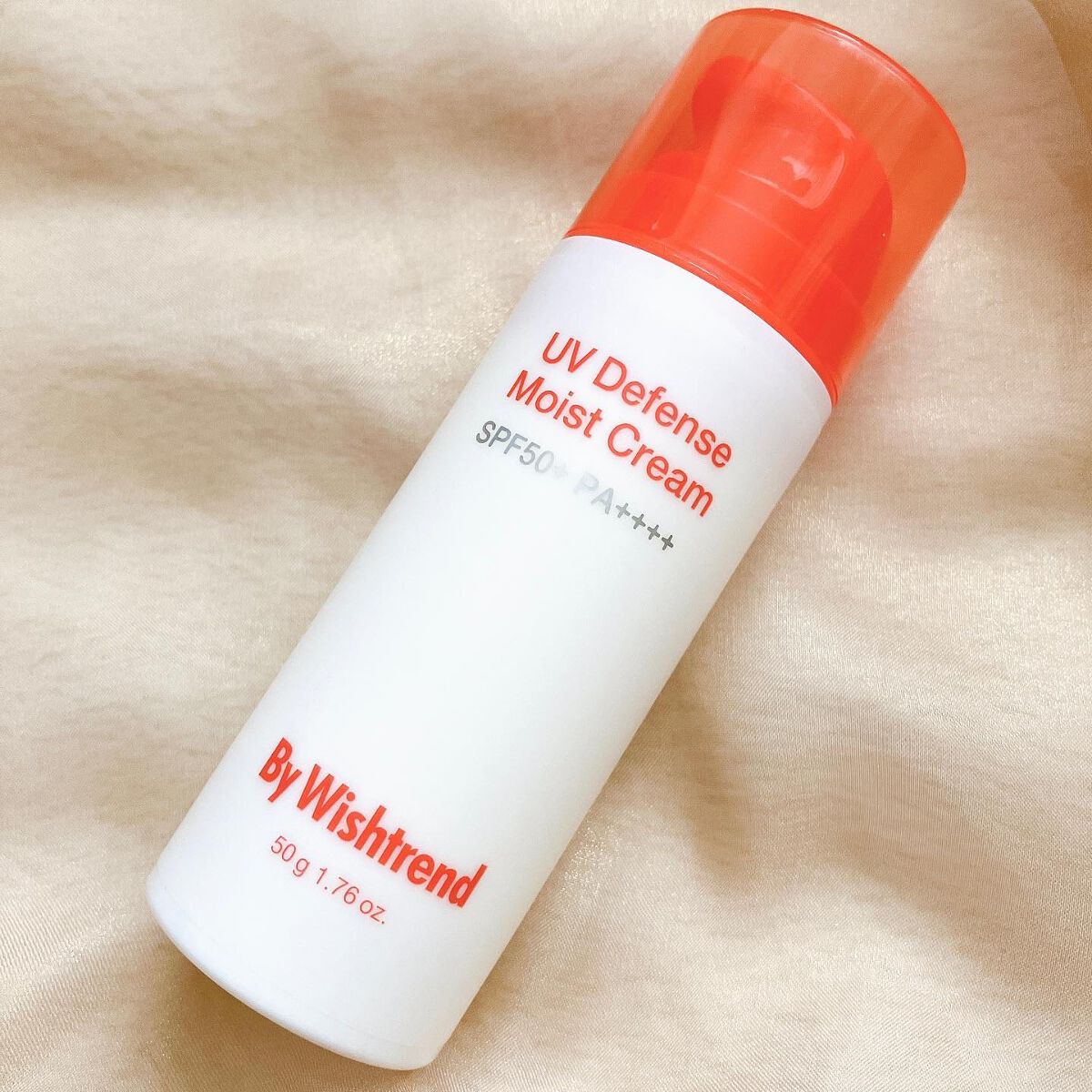 UVディフェンスモイストクリーム/By Wishtrend/日焼け止めクリームを使ったクチコミ(2枚目)