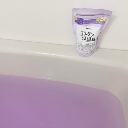コラーゲンバスパウダー/amproom/保湿系入浴剤を使ったクチコミ(1枚目)