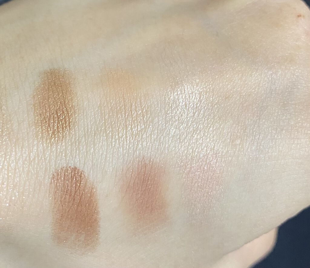 ベージュトーンアイシャドウ/CEZANNE/アイシャドウパレットを使ったクチコミ（1枚目）