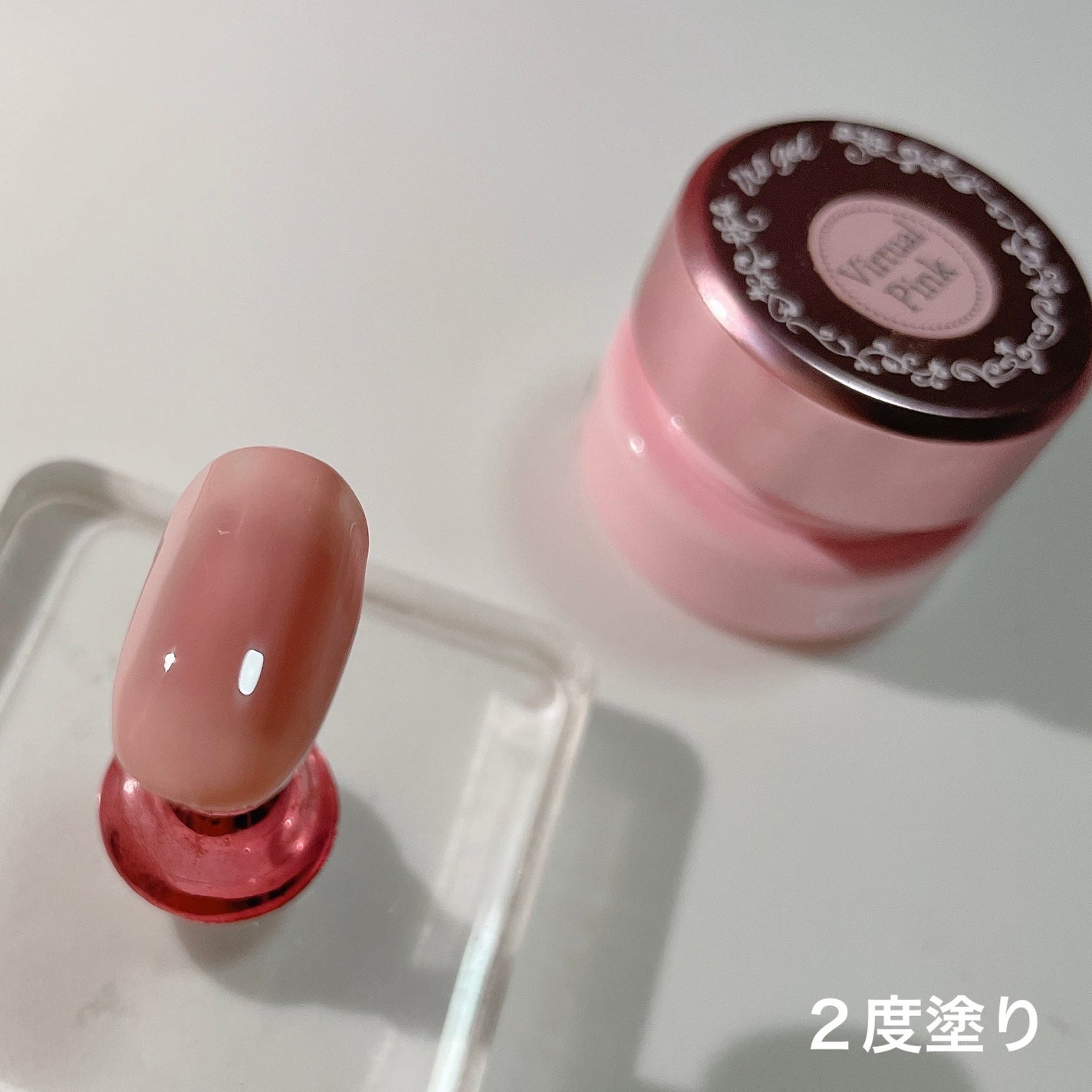 バーチャルカラージェル/NAILTOWN/ジェルネイルを使ったクチコミ(3枚目)