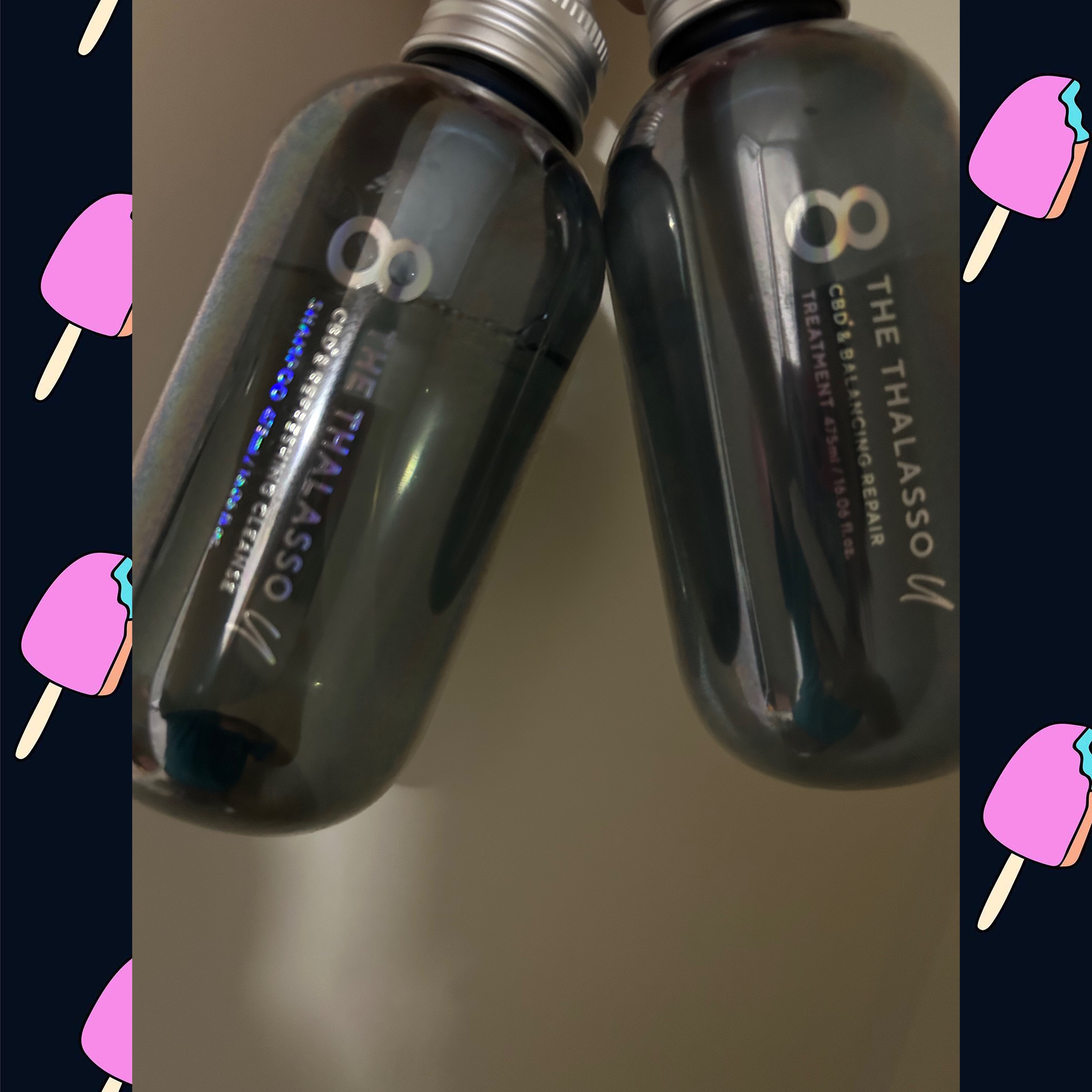 エイトザタラソ ユー CBD＆リフレッシング クレンズ 美容液シャンプー／CBD＆バランシング ダメージリペア 美容液ヘアトリートメント/エイトザタラソ/市販シャンプーを使ったクチコミ（1枚目）