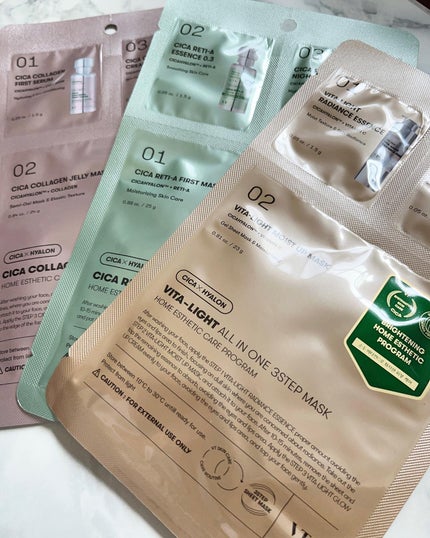 ビタライトオールインワン3ステップマスク/VT/シートマスク・パックを使ったクチコミ(1枚目)