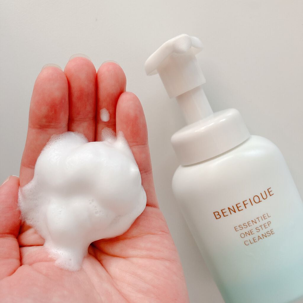 エッセンシャル ワンステップクレンズ/BENEFIQUE/泡洗顔を使ったクチコミ(2枚目)