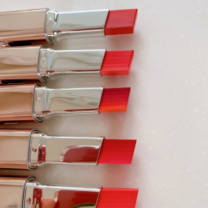 LANEIGE レイヤリングリップバーのクチコミ「\LANEIGE レイヤリングリップバー/
No.4 ORANGE PLEASURE
No.....」(3枚目)