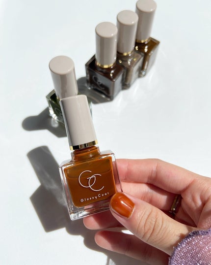 グロッシーコート/スキューズミー/オールインワンネイルを使ったクチコミ(4枚目)