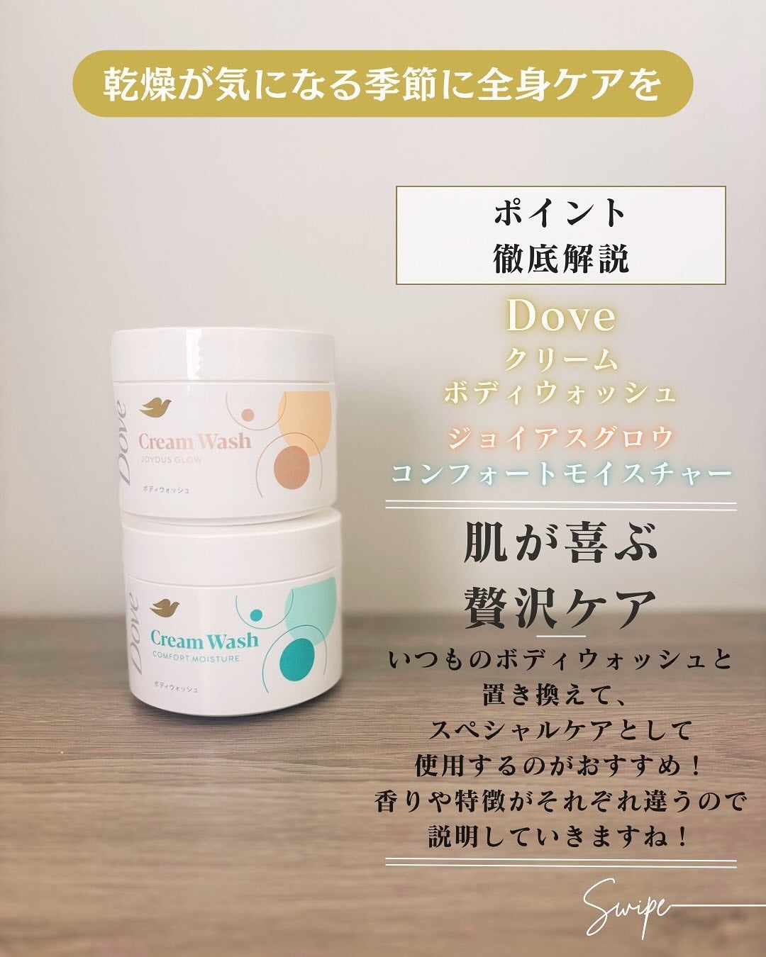 ダヴ クリームボディウォッシュ コンフォートモイスチャー/ダヴ/ボディソープを使ったクチコミ(3枚目)