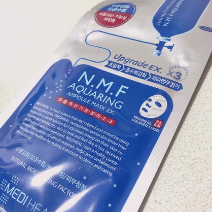 N.M.FアクアアンプルマスクJEX/MEDIHEAL/シートマスク・パックを使ったクチコミ(1枚目)