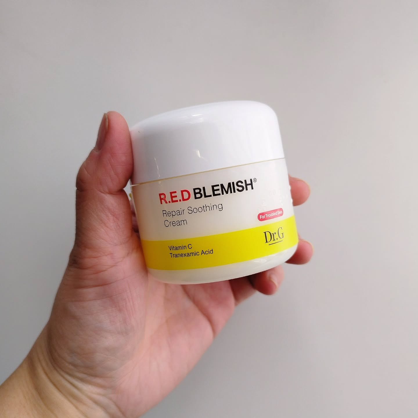 レッドブレミッシュ リペアスージングクリーム/Dr.G/フェイスクリームを使ったクチコミ（2枚目）