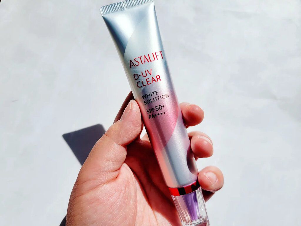 D-UVクリア ホワイトソリューション/アスタリフト/日焼け止めクリームを使ったクチコミ（1枚目）