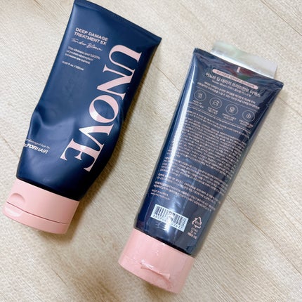 ディープダメージトリートメントEX/UNOVE/洗い流すヘアトリートメントを使ったクチコミ(2枚目)