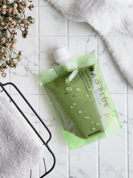 skinmarche WAOPLUS ハートリーフマグワートブースターマスク/ブレーンコスモス/洗い流すパック・マスクを使ったクチコミ(1枚目)